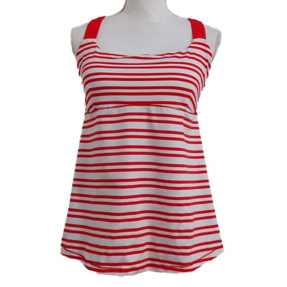 Lululemon Track and Train Tank in Twin Stripe Love Red - Picture 7 of 11